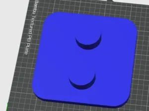 Mega Brick 1000% (10:1) - 2-Stud Baseplate v2