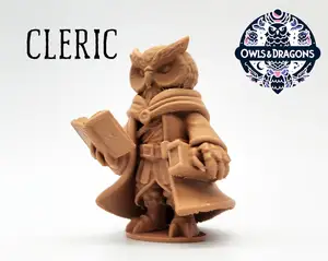 The Cleric - Owls & Dragons