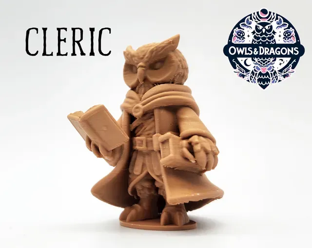 The Cleric - Owls & Dragons