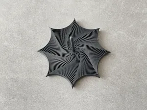 Spider Web Vortex Fidget with Handle