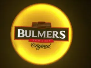 Bulmer Cider - 2 Sided pub style lightbox sign