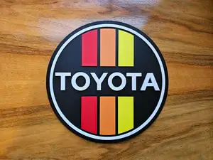 Toyota RETRO 3D Sign
