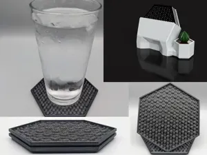 Hex Coasters