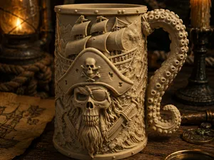 Piratenkrug - der Fluch des Piraten