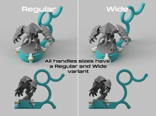 miniVICE X2-Series - Modular mini painting handle — Image 6 of 14
