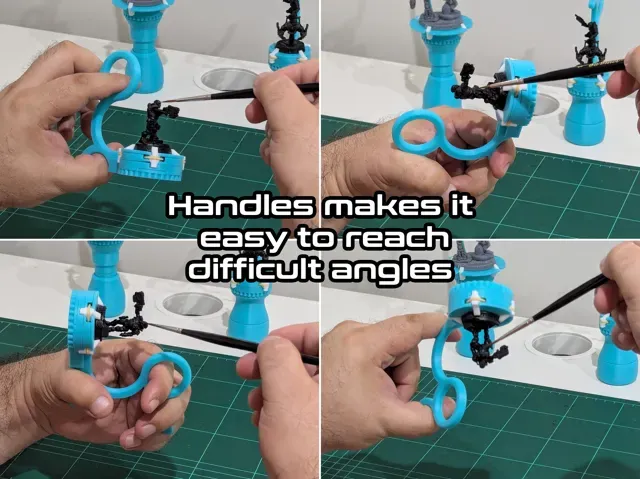 miniVICE X2-Series - Modular mini painting handle — Image 2 of 14