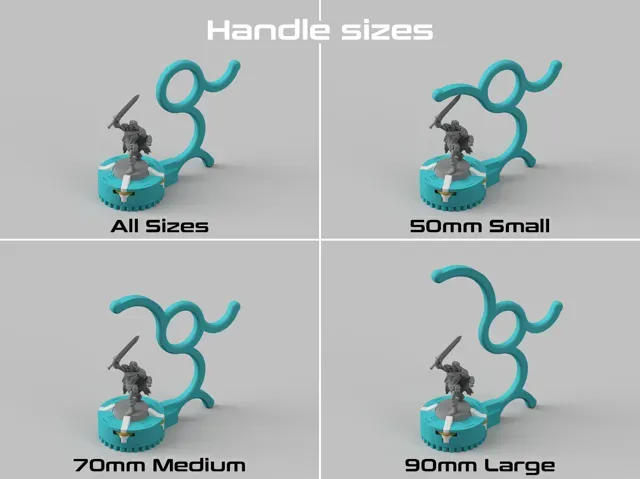 miniVICE X2-Series - Modular mini painting handle — Image 5 of 14