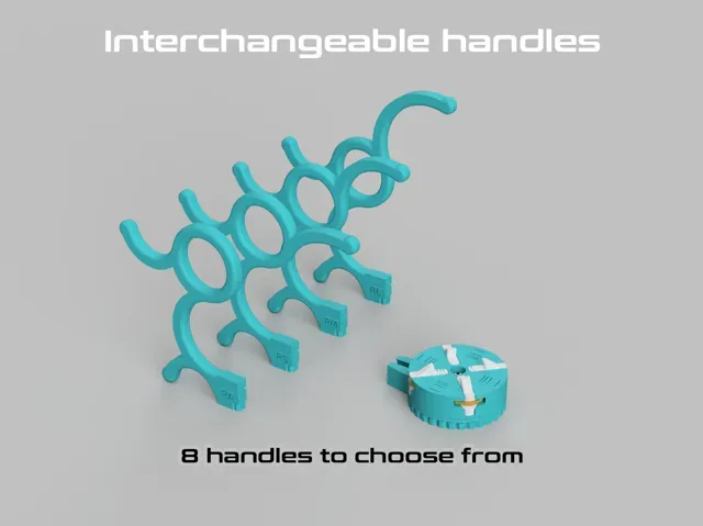 miniVICE X2-Series - Modular mini painting handle — Image 4 of 14