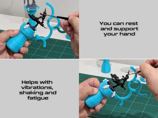 miniVICE X2-Series - Modular mini painting handle — Image 14 of 14