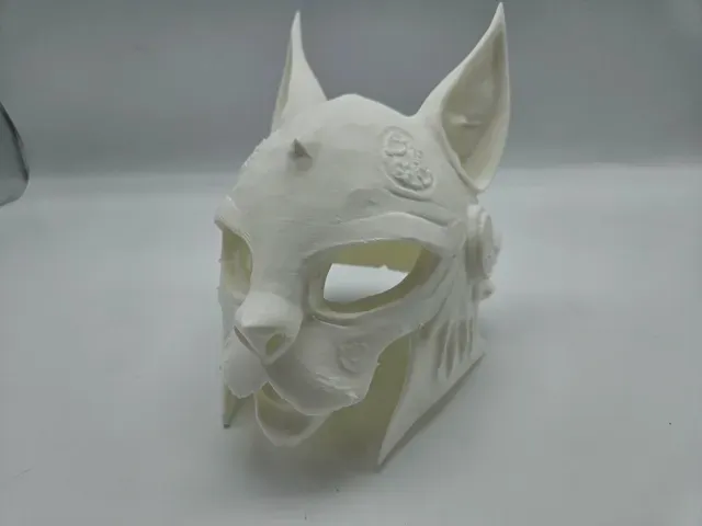 Mythic Feline Mask Fantasy Cosplay Helmet for Cats — Фото 5 из 7