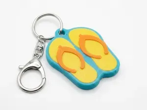Flip-Flop Keychain – Summer Beach Charm