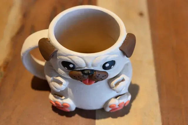 Cute Pug Ice Cream Pints Holder — Фото 3 из 3
