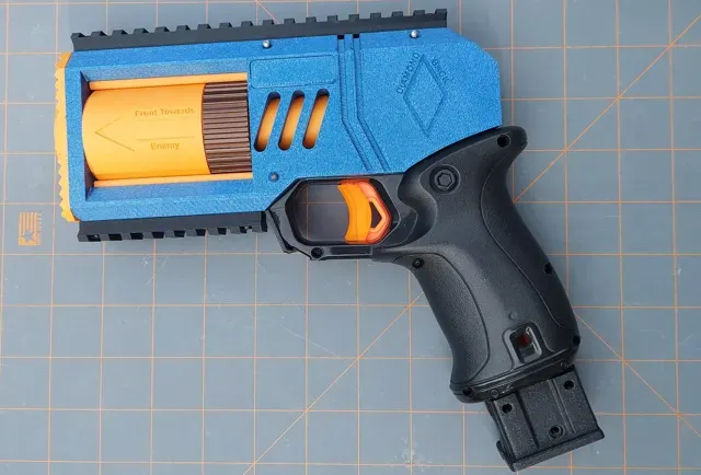 Nerf Knockout Mod "Diamond Back" — Image 2 of 4