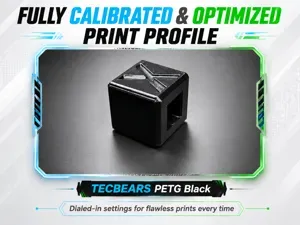Calibrated & Optimized Profile TECBEARS PETG Black