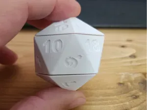 D20 Dice Fidget Spinner