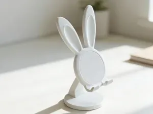 可爱的兔耳朵手机支架