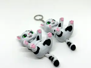 Flexi cute cat - Toy/Keychain