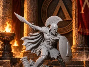 Leonidas – The Spartan Warrior | Epic Battle Scene