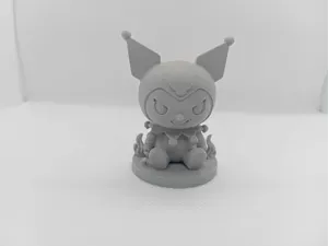 Kuromi Hello Kitty Cute Toy Figurine Fanart