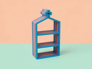 Groovy Church Shelf Home Decor