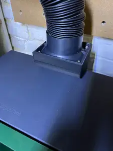 xTool S1 hose adapter on top