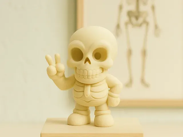 Peace-Bones – froehlicher Knochengruess