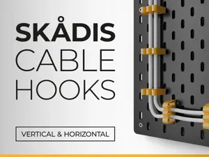 IKEA Skadis Cable Hooks