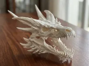 Cráneo de Dragon Vermithor de House of the Dragon
