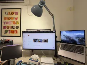 IKEA TERTIAL desk Lamp Monitor Arm Adapter