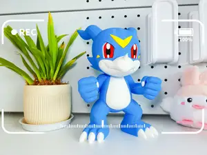 数码宝贝—V仔兽(分色组装)V-mon Digimon