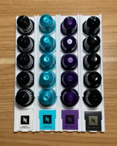 Fridge Nespresso Pod Holder Box Label