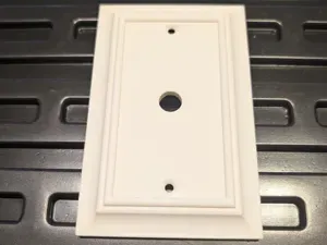 Decorative Coaxial Cover Plate