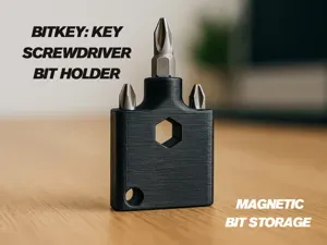 BITKEY - EDC Bit Holder Screwdriver Wrench Tool