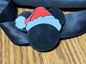 Mickey Mouse Santa Bag Strap Charm