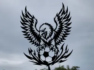 Eagle Soccer Spirit Wall Art Decor
