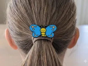 Schmetterlings Haargummi-Charm / Haar-Access.