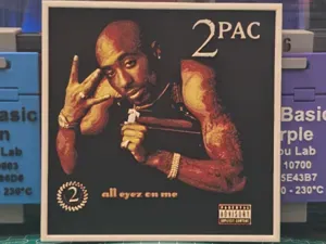 Tupac Shakur "All Eyez on Me" Album - Hueforge Art