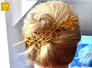 Flowers Slide Hair Clip