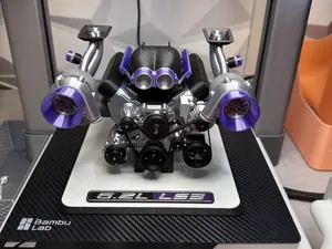 LS V8 Twin Turbo Engine 1/6 Scale