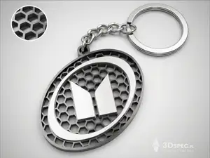 Isuzu Honeycomb keychain