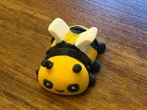 Mini Flexi Bumblebee – Print in Place Bee