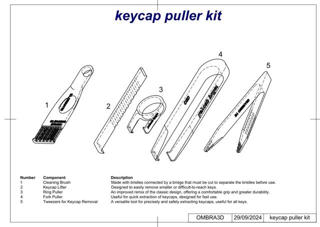 keycap puller kit — Image 2 of 4
