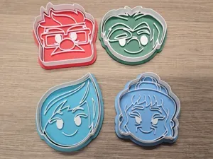 Character Cookie Cutter Stamp Pack Playdoh 36