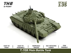 T-72B Russian MBT | 1:35 Scale | Workable Tracks