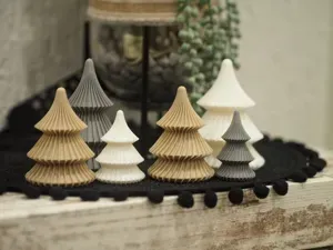 Modern Christmas Trees 2 (Tealight compatible)