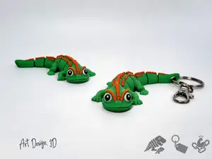 Articulated Gecko - Strong Joints