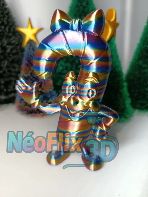 Canne à Sucre Vivante – Modèle Noël — Image 6 of 9