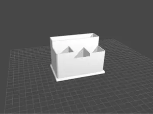 Simple desk organizer