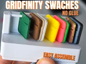 Filament swatches display Bambulab - Gridfinity