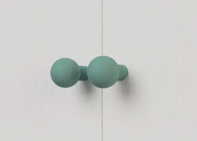 Modern Round Cabinet Knob – Soft Minimalist Handle — Фото 4 из 5